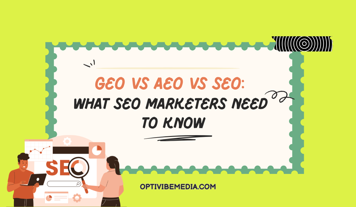 geo vs aeo vs seo
