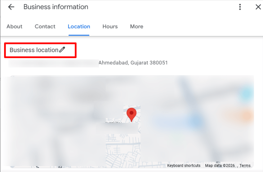 add business location in google my business profile